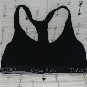 Women’s Calvin Klein Black Bra SZ S